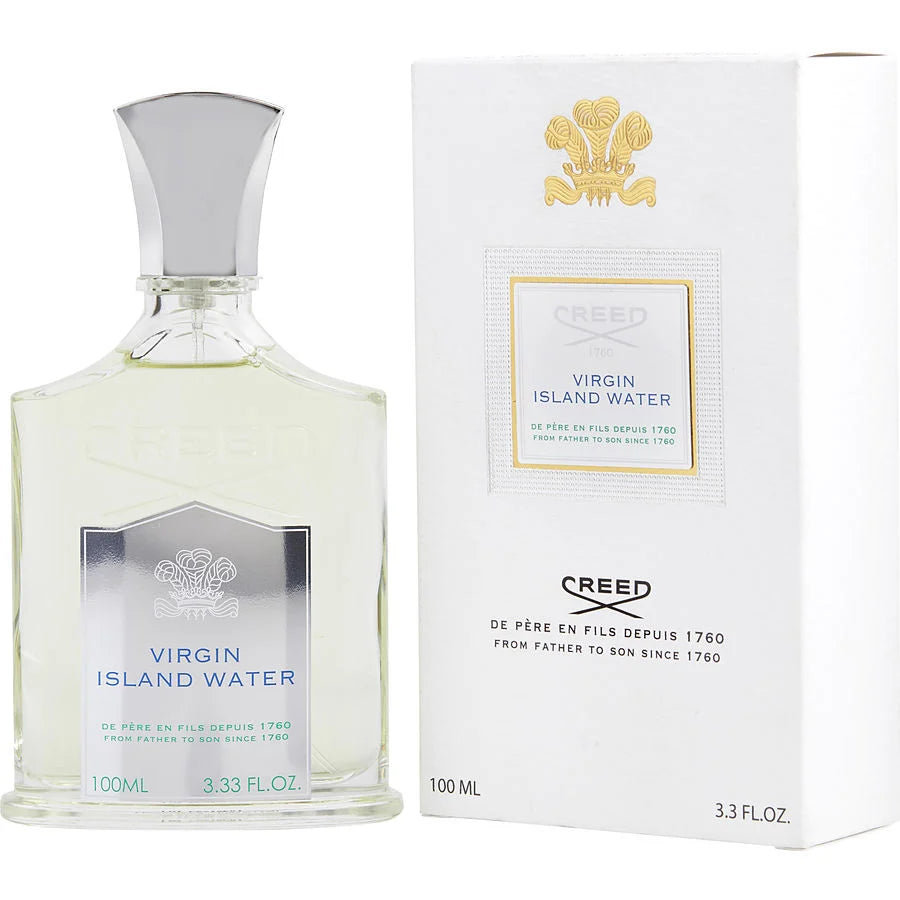 Creed Virgin Island Water Empty Bottle